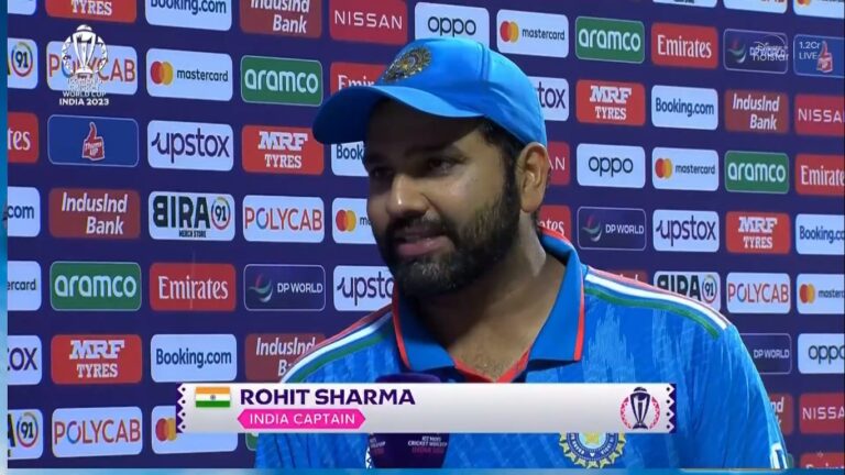 Rohit Sharma’s brilliant captaincy made India win the match