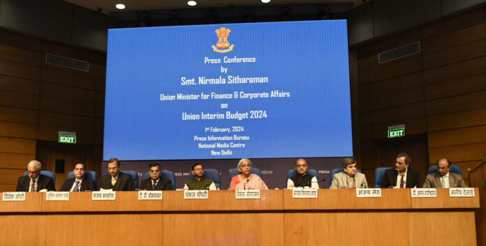 FM Nirmala Sitharam and others in PIB