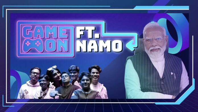 PM Modi with Top Gamers of India